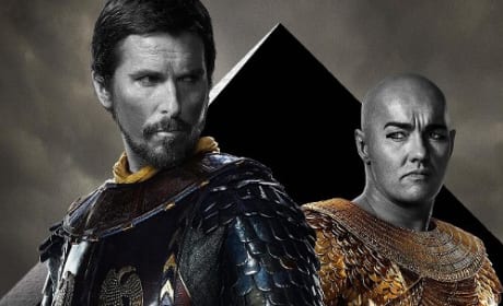 Exodus: Gods and Kings Christian Bale Joel Edgerton Poster
