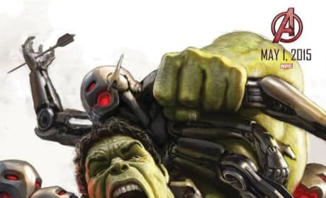 Avengers Age of Ultron The Hulk Concept Art Poster