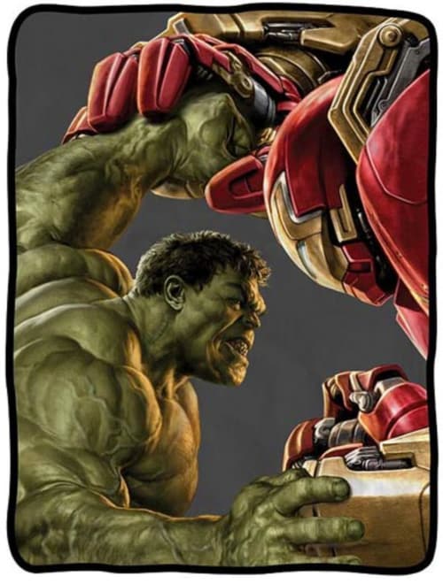 Avengers Age of Ultron Promo Art Inside Hulkbuster Fighting Hulk