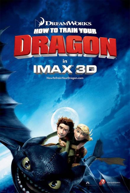 How to Train Your Dragon Movie Poster 