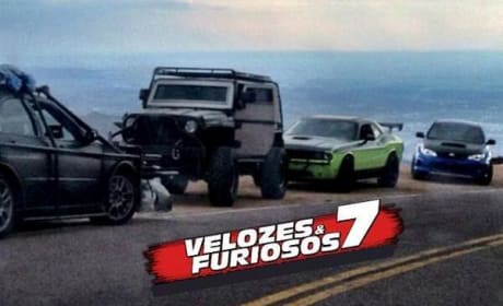 Fast and Furious 7 Set Photo
