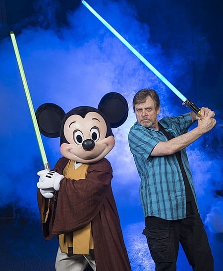 Mark Hamill Disney World Star Wars Weekend Photo