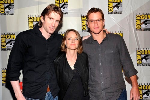 Neill Blomkamp, Jodie Foster and Matt Damon Picture