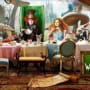 Alice in Wonderland Last Supper Tea Party Poster