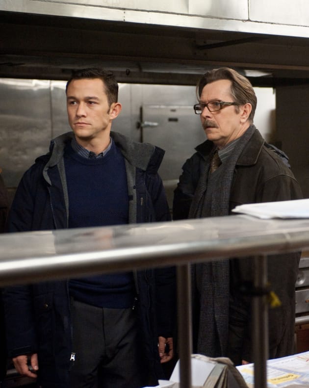 John Blake and James Gordon Dark Knight Rises