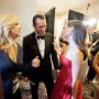 Jean Dujardin and Natalie Portman Backstage at Oscars