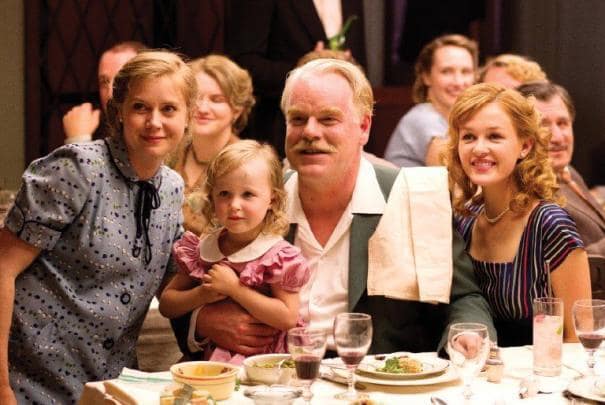 Amy Adams and Philip Seymour Hoffman The Master