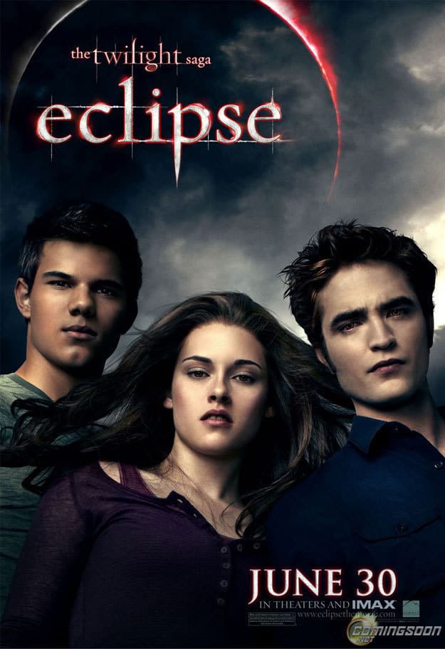 Eclipse Banner: Bella, Edward, Jacob