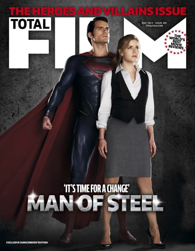 Man of Steel Total Film Cover