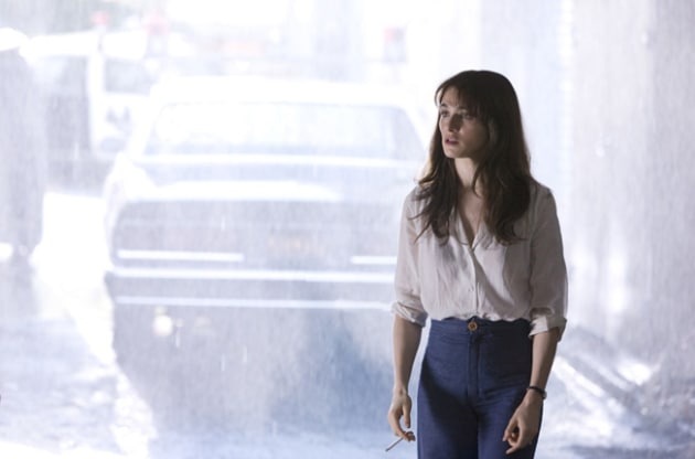 Abigail Smoking in the Rain