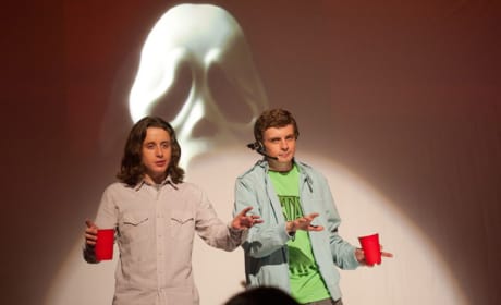 Erik Knudsen and Rory Culkin in Scream 4