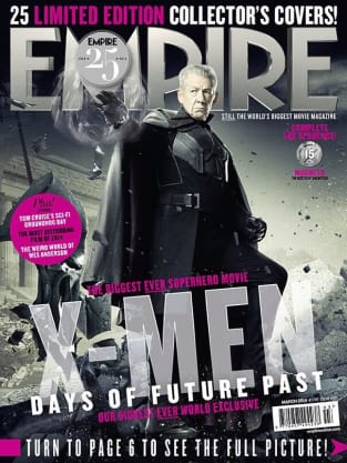 X-Men Days of Future Past Ian McKellen Empire Cover