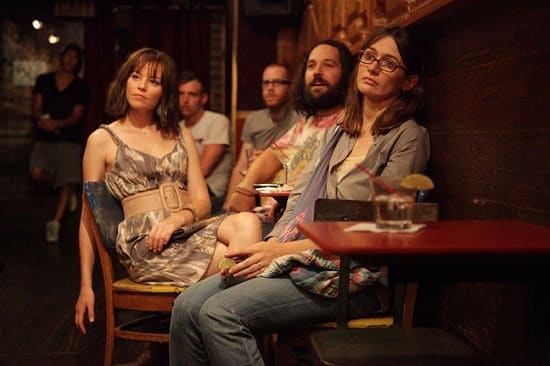 Paul Rudd and Emily Mortimer in Our Idiot Brother