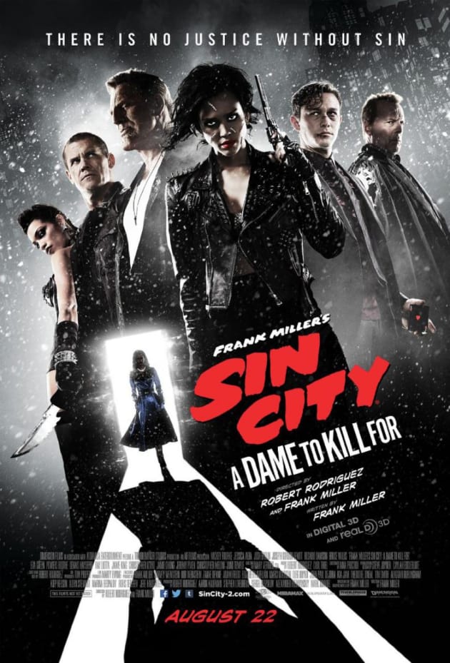 Sin City A Dame to Kill For Cast Poster