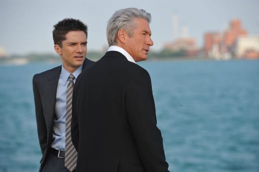 Topher Grace and Richard Gere in The Double
