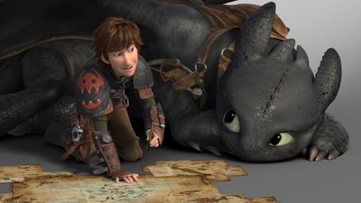 How to Train Your Dragon 2 Toothless and Hiccup