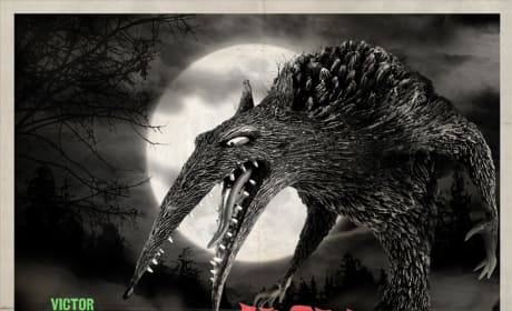 Frankenweenie Were-Rat Monster Poster