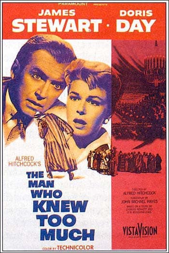 The Man Who Knew Too Much Poster