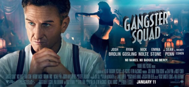 Sean Penn Gangster Squad Poster