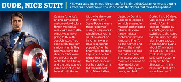 EW's Captain America Suit Review