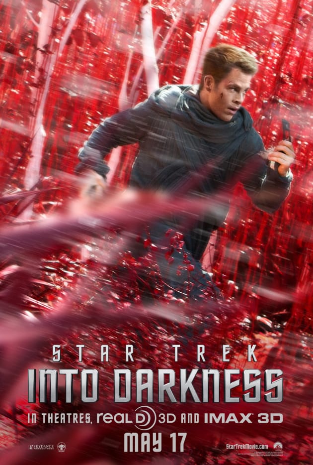 Star Trek Into Darkness Chris Pine Poster