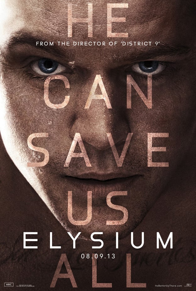 Elysium He Can Save Us Poster
