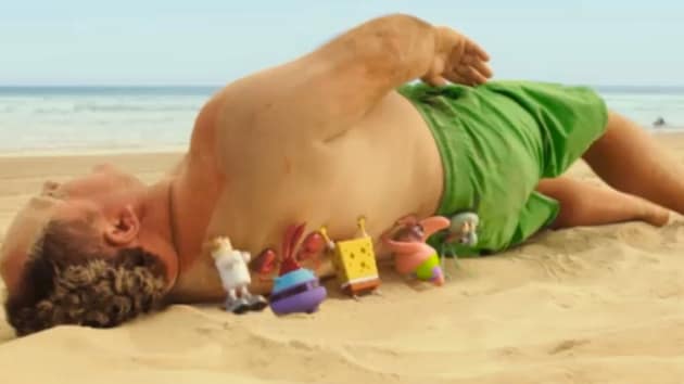 The SpongeBob Movie Sponge Out of Water Live Action Photo