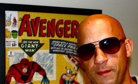 Vin Diesel at Marvel Studios