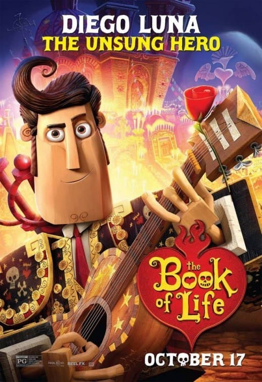The Book of Life Diego Luna Character Poster