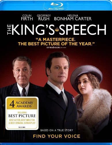 The King's Speech Blu-Ray Cover