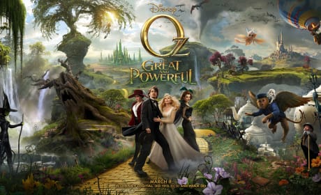 Oz: The Great and Powerful Gets Full Triptych Poster and 3 New Stills