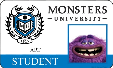 Art Monsters University Student ID