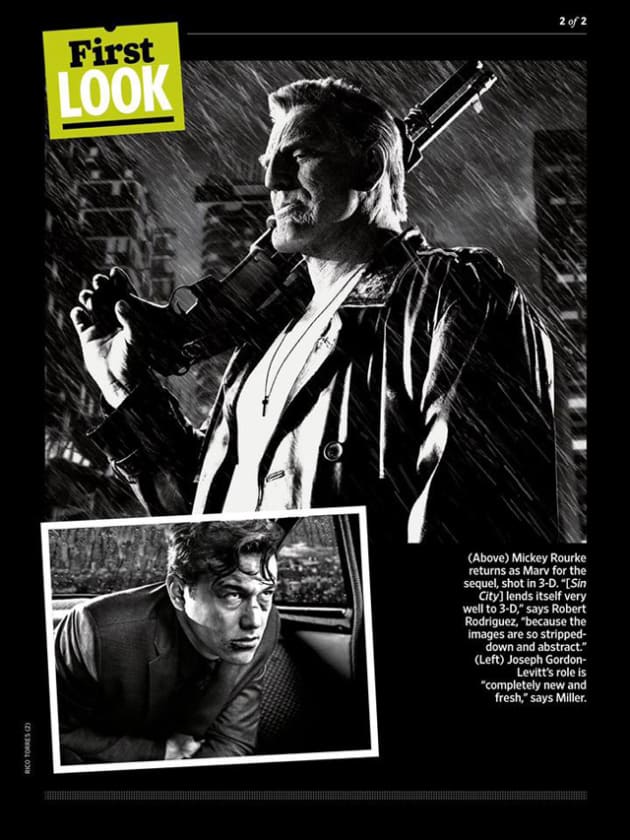 Sin City: A Dame to Kill For Mickey Rourke