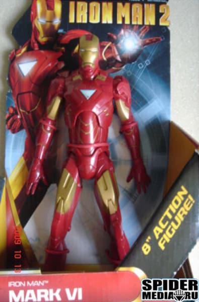Iron Man 2 toy package