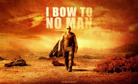 Riddick Banner: I Bow to No Man