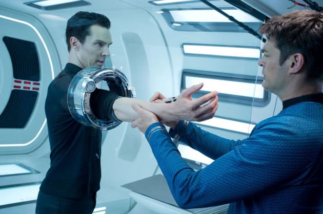 Benedict Cumberbatch Karl Urban Star Trek Into Darkness