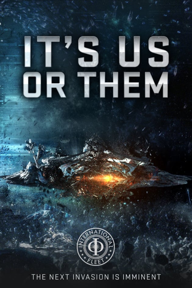 Ender's Game Poster: Us or Them