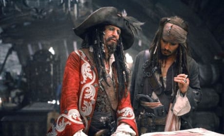 Pirates of the Caribbean: At World's End Keith Richards Johnny Depp