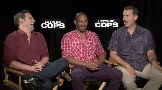 Jake Johnson Damon Wayans Jr. Rob Riggle Photo