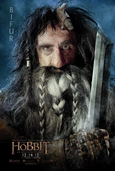 The Hobbit Bifur Poster