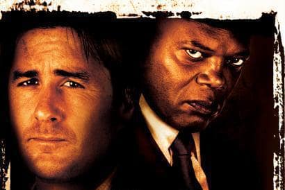 Samuel L. Jackson and Luke Wilson in Meeting Evil