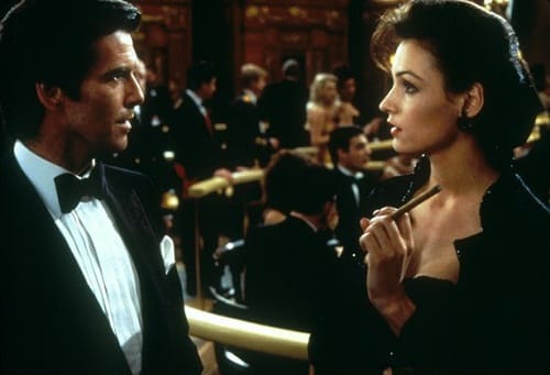 Famke Janssen Pierce Brosnan Goldeneye