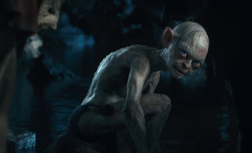 Andy Serkis as Gollum in The Hobbit