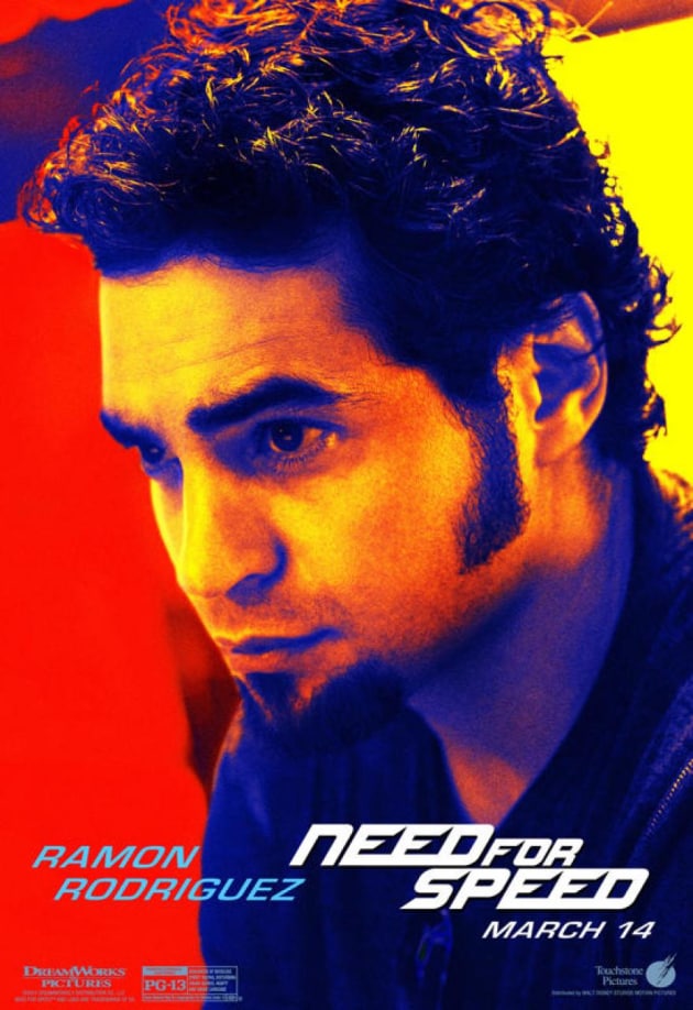 Need for Speed Ramon Rodriguez Poster