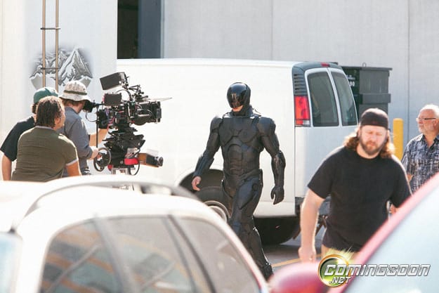 RoboCop Set Photo