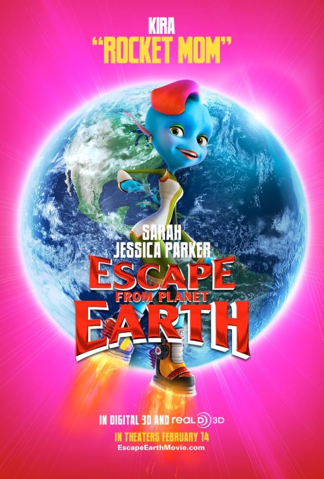 Escape From Planet Earth Kira Poster