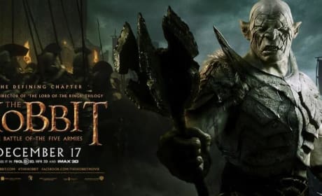 The Hobbit: The Battle of The Five Armies Official Banner
