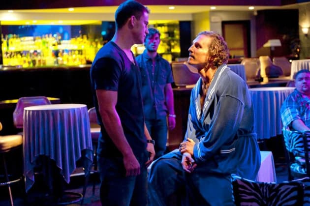 Magic Mike Still: Channing Tatum and Matthew McConaughey