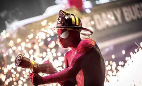 The Amazing Spider-Man 2 Photos: Spidey Fights Fires?