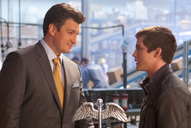 Percy Jackson Sea of Monsters Logan Lerman Nathan Fillion